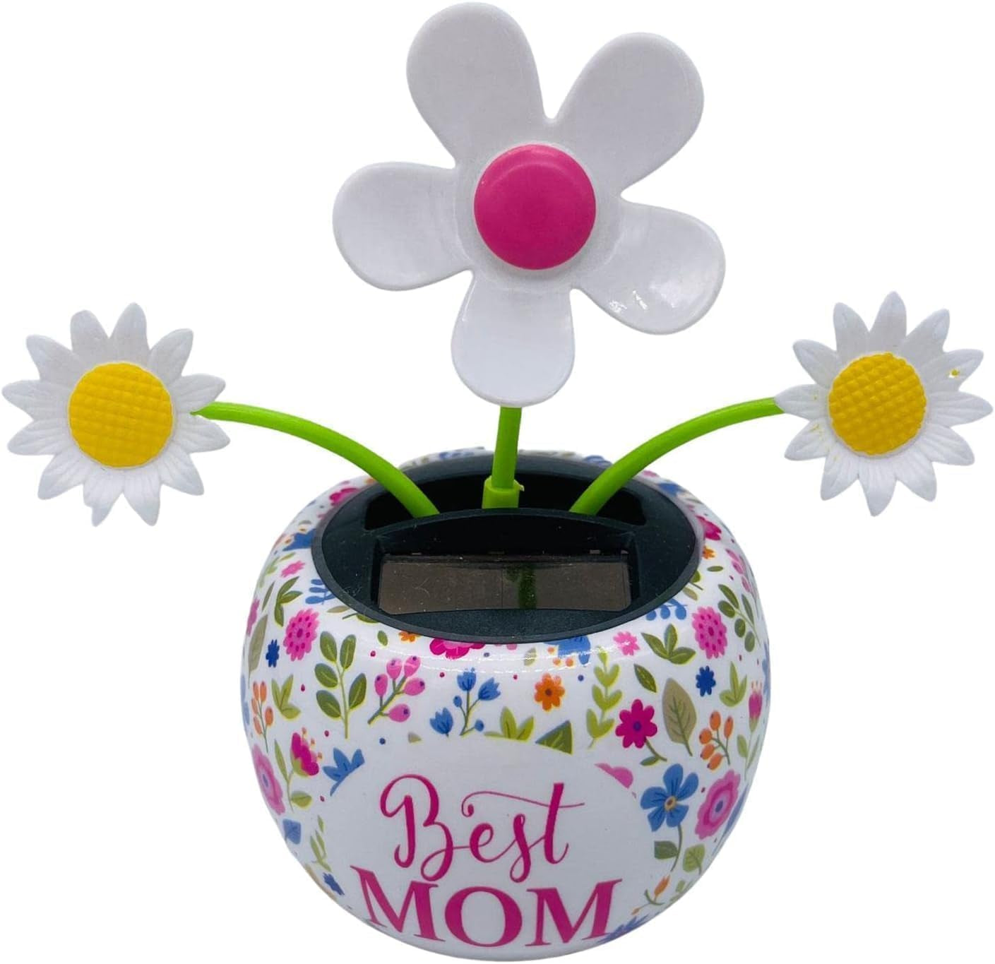 Solar Powered Dancing Car Dashboard Decor,Solar Dancing Flower Solar Dancing Solar Powered Car Swinging Dancing Car Windowsill Home Desk Decor Solar Power Kits