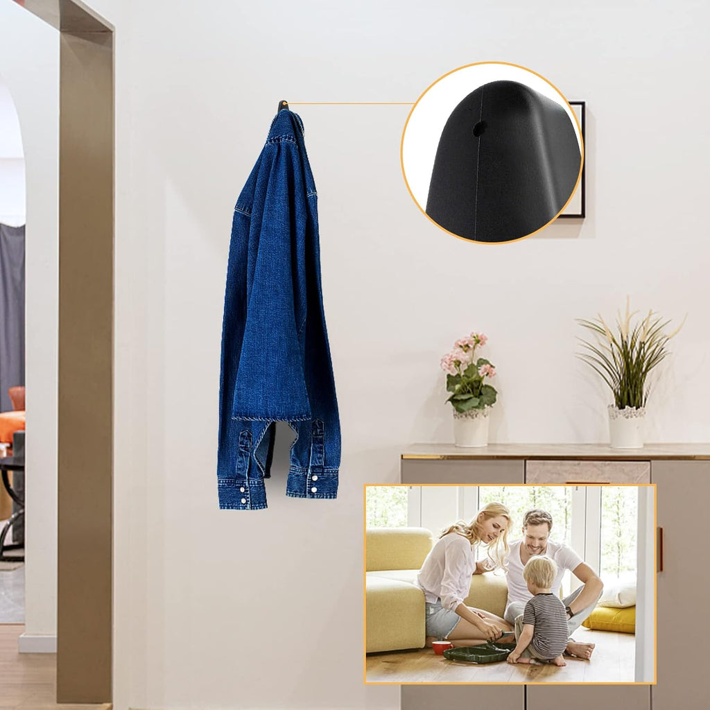 Clothes Hook with Mini Hidden Camera 1080P Spy Camera with Motion Detection Loop Recording, Secret Camera for Home, Indoor Security Nanny Camera for Baby/Pet, No Wifi Function