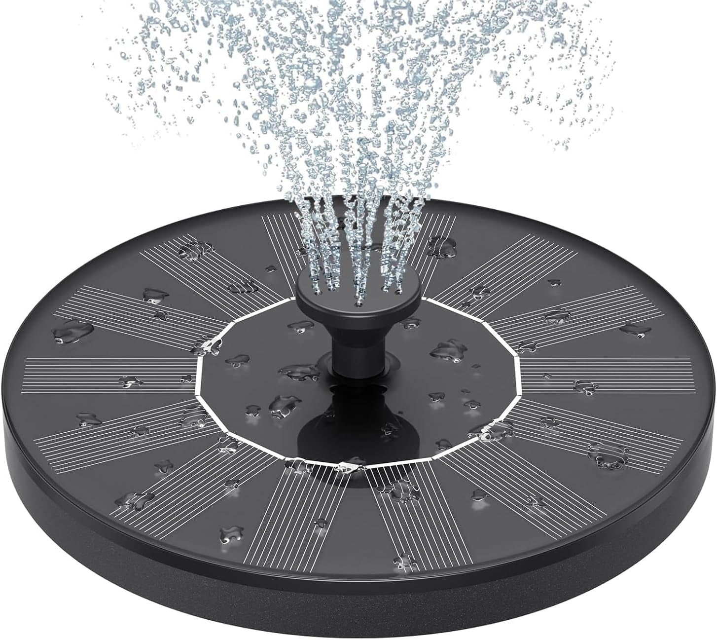 Solar Fountain, Solar Water Fountain, Solar Water Features for the Garden, Bird Bath for Garden, Solar Water Pump