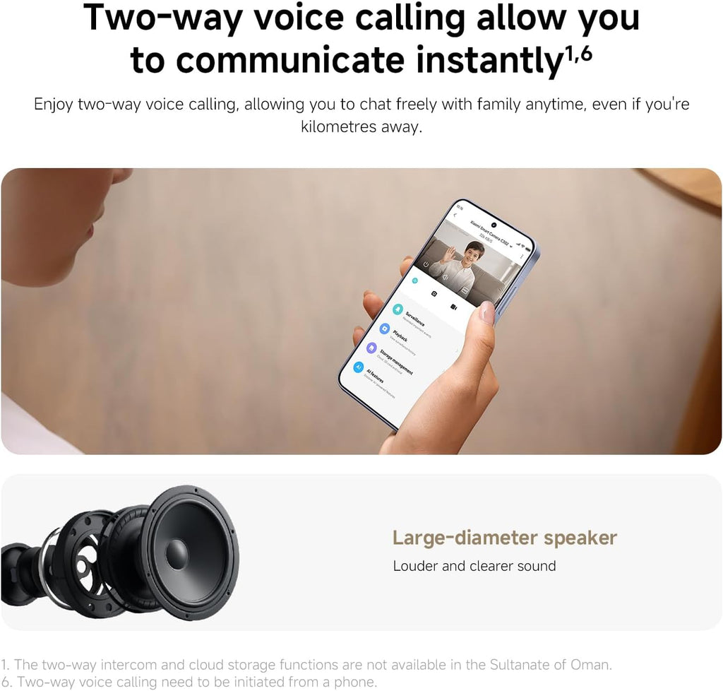 C302 Indoor Camera, 2K 3MP Wi-Fi Pet Camera, 360° Panorama, Privacy Shield, Virtual Barrier, Person and Pet Detection & Tracking, Starlight Colour Night Vision, Two-Way Audio, Alexa & Google