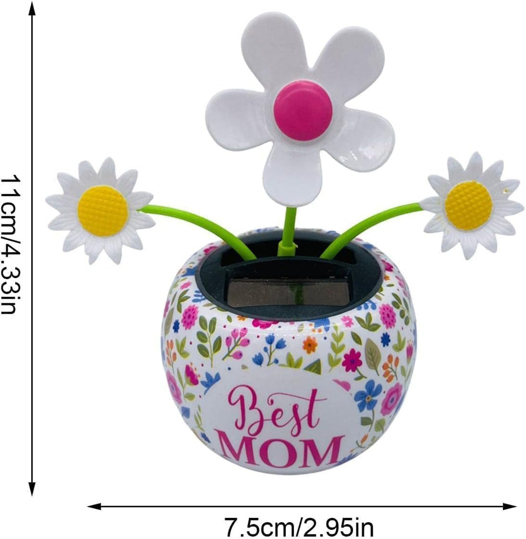 Solar Powered Dancing Car Dashboard Decor,Solar Dancing Flower Solar Dancing Solar Powered Car Swinging Dancing Car Windowsill Home Desk Decor Solar Power Kits
