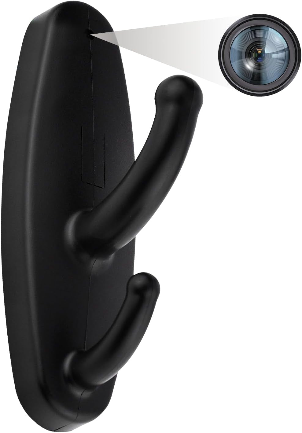 Clothes Hook with Mini Hidden Camera 1080P Spy Camera with Motion Detection Loop Recording, Secret Camera for Home, Indoor Security Nanny Camera for Baby/Pet, No Wifi Function