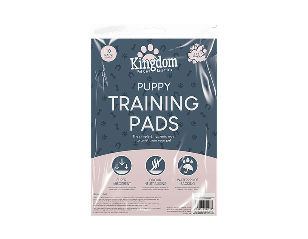 Super Absorbent Puppy Training Pads with Odor Control and Triple Locking System