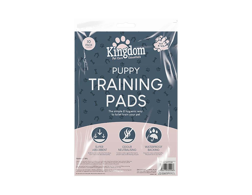 Super Absorbent Puppy Training Pads with Odor Control and Triple Locking System